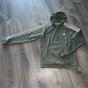 Olive Green Adidas Hoodie 💚